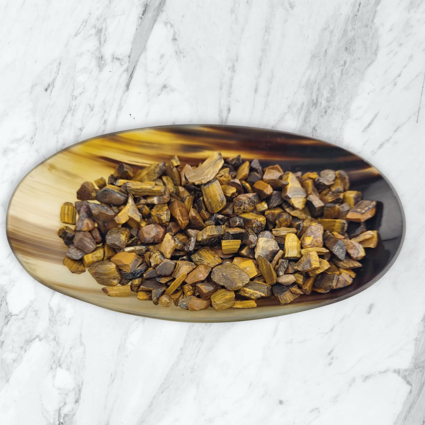 Golden Tiger’s Eye Crystal Chips for Confidence, Protection & Willpower – Witchcraft Spell Jar & Ritual Supplies