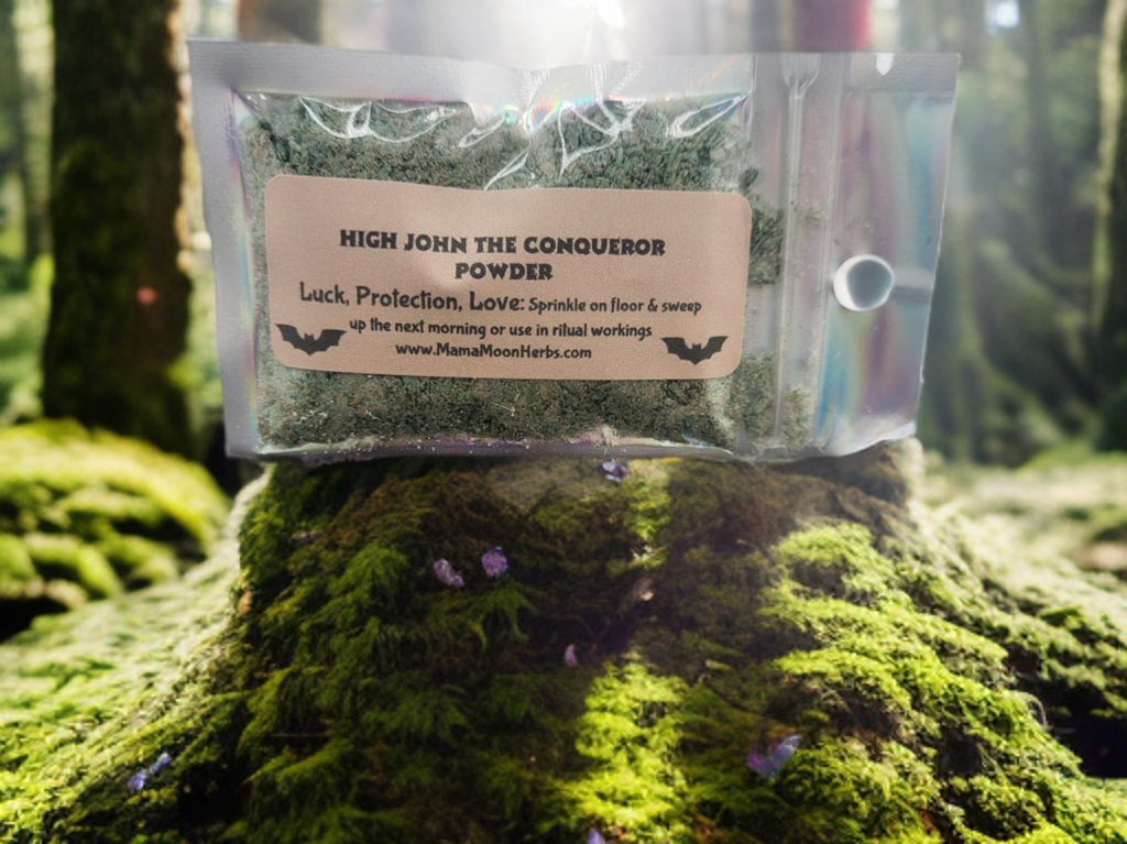 High John the Conqueror Powder – Ritual Blend for Luck, Strength & Abundance