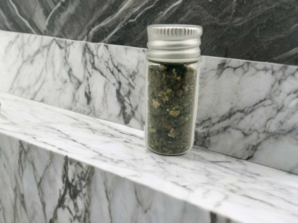 Sacred Witchcraft Spell Supplies Mini Glass Jars, High John the Conqueror, Graveyard Dirt, Black Salt, Cascarilla, Dead Sea Salt