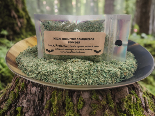 High John the Conqueror Powder – Ritual Blend for Luck, Strength & Abundance